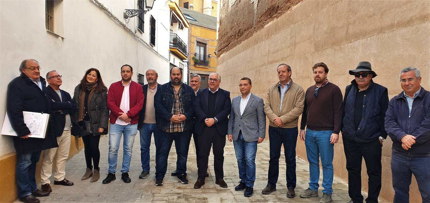 La Junta finaliza la restauración urgente de un tramo de la muralla de Andújar
