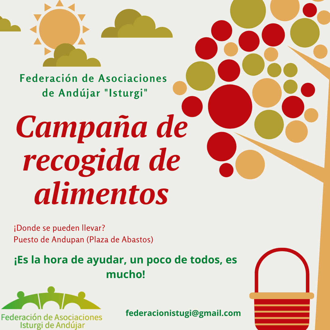La Federación de Asociaciones Isturgi inicia una campaña de recogida de alimentos