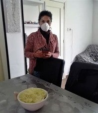 El viaje de Danisa a Perú para ver a su familia se convirtió en una odisea