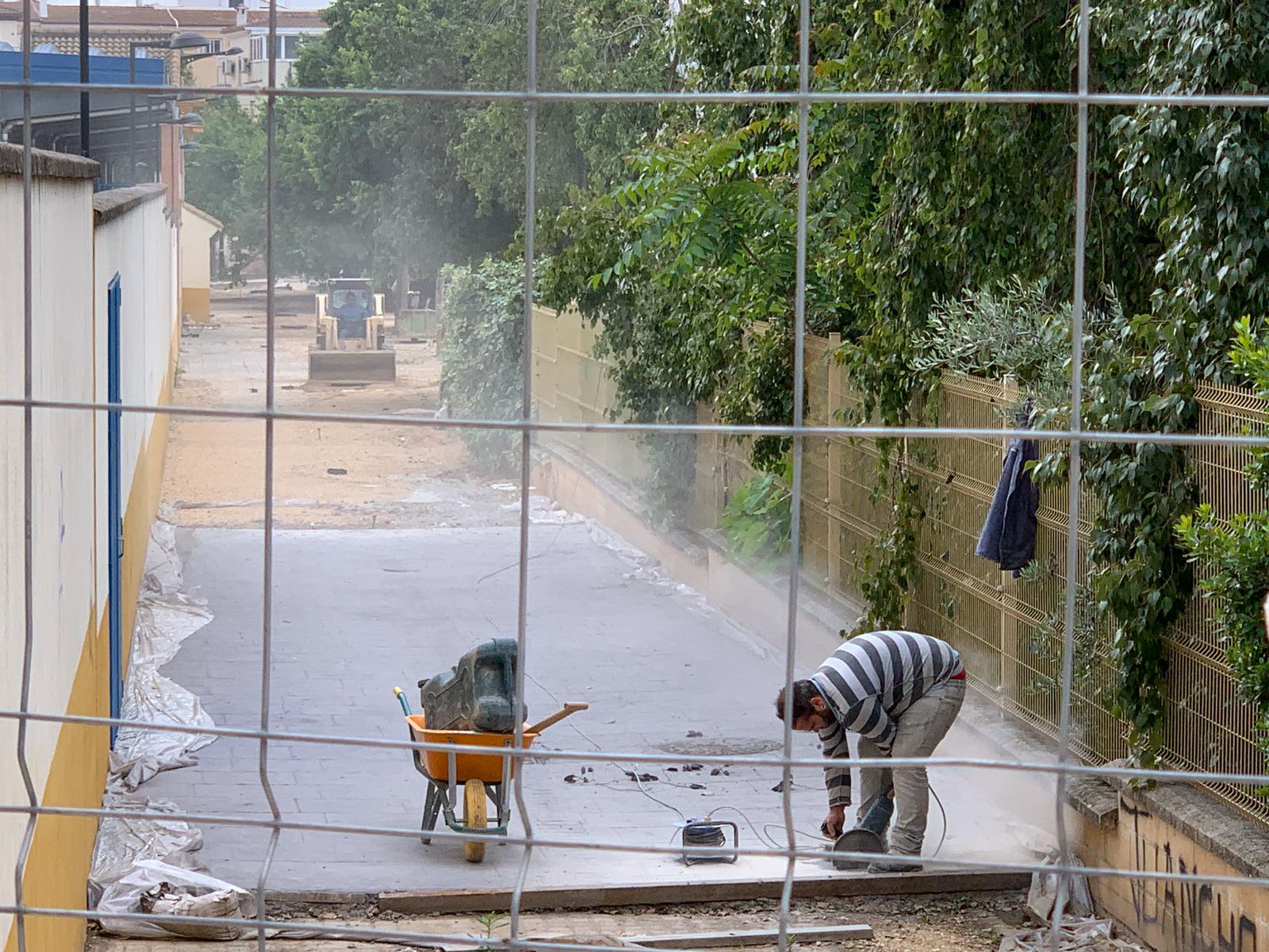 El Ayuntamiento de Andújar reanuda las obras paralizadas por la Covid-19