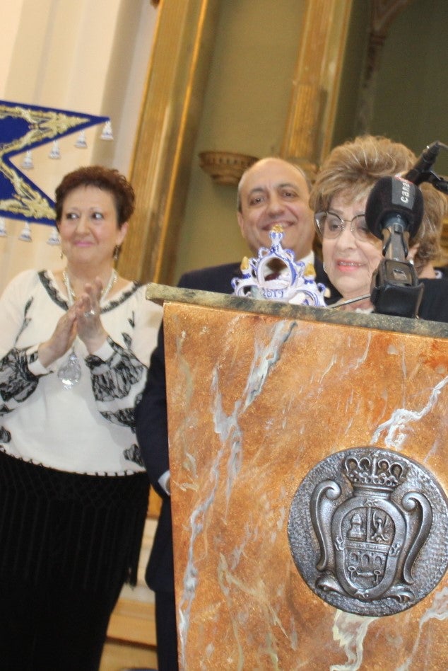 Fallece la primera mujer que desempeñó el cargo de hermana mayor en la Cofradía Matriz, María del Carmen de Torres