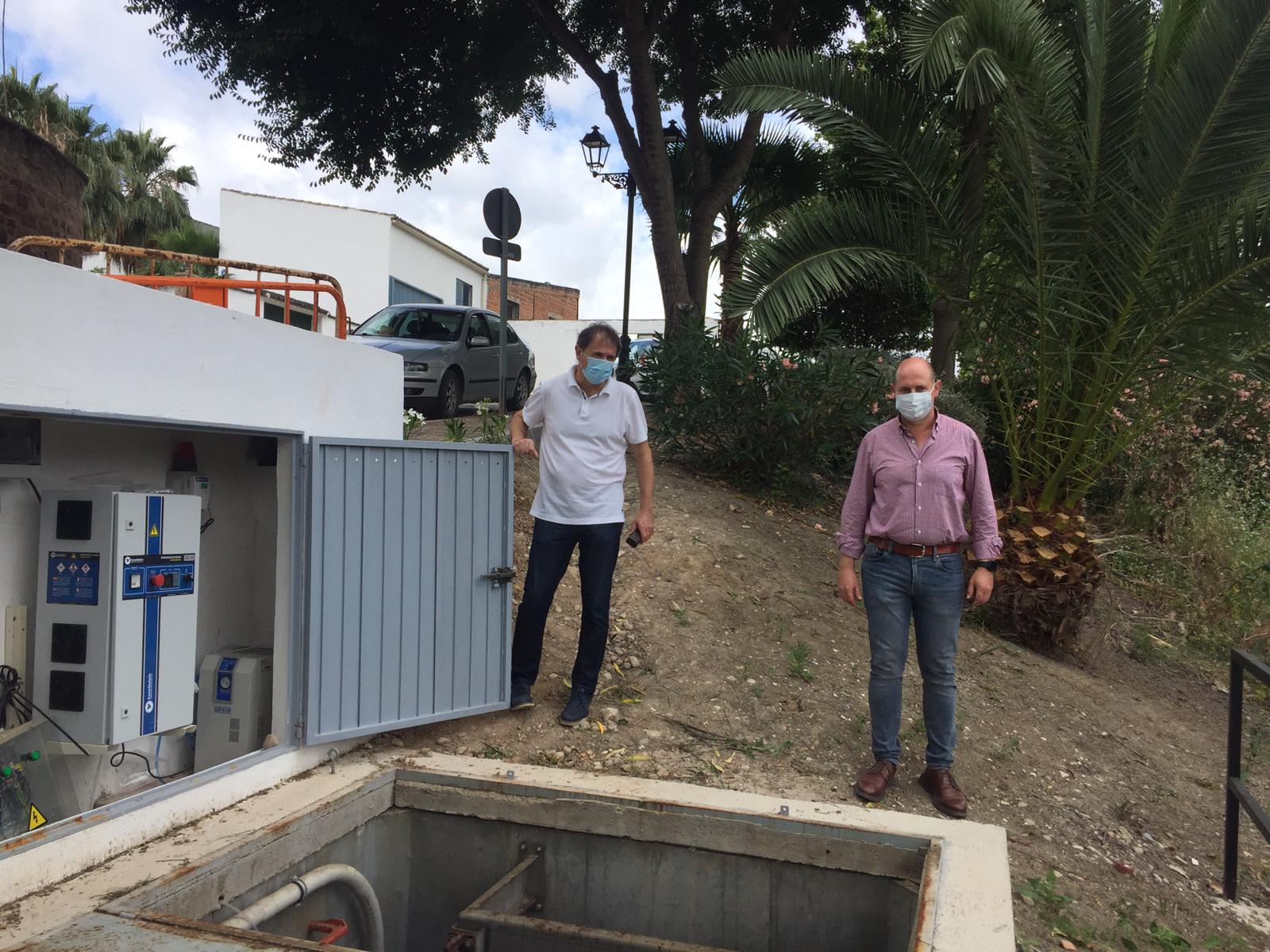 Diputación y Ayuntamiento de Villanueva de la Reinadestinan más de 222.000 euros a mejorar el saneamiento del municipio
