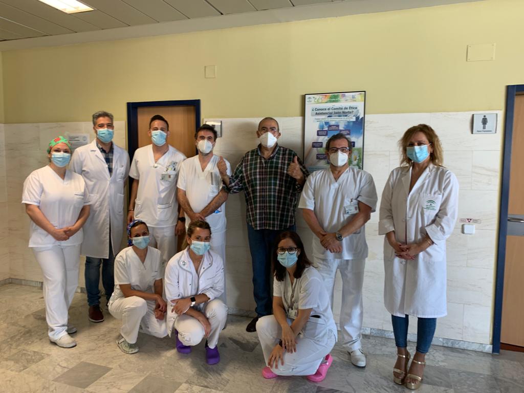 Lorenzo, el paciente de coronavirus recuperado y agradecido