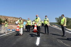 Fomento culmina la inversión de 1,8 millones en la mejora de la seguridad vial de la A-311
