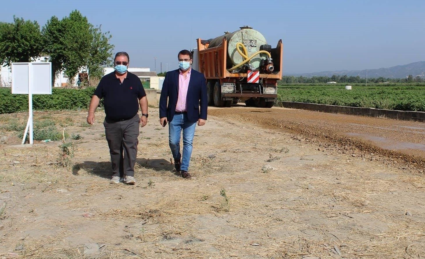 Actuaciones en varios caminos pretenden acabar con las riadas provocadas por las lluvias