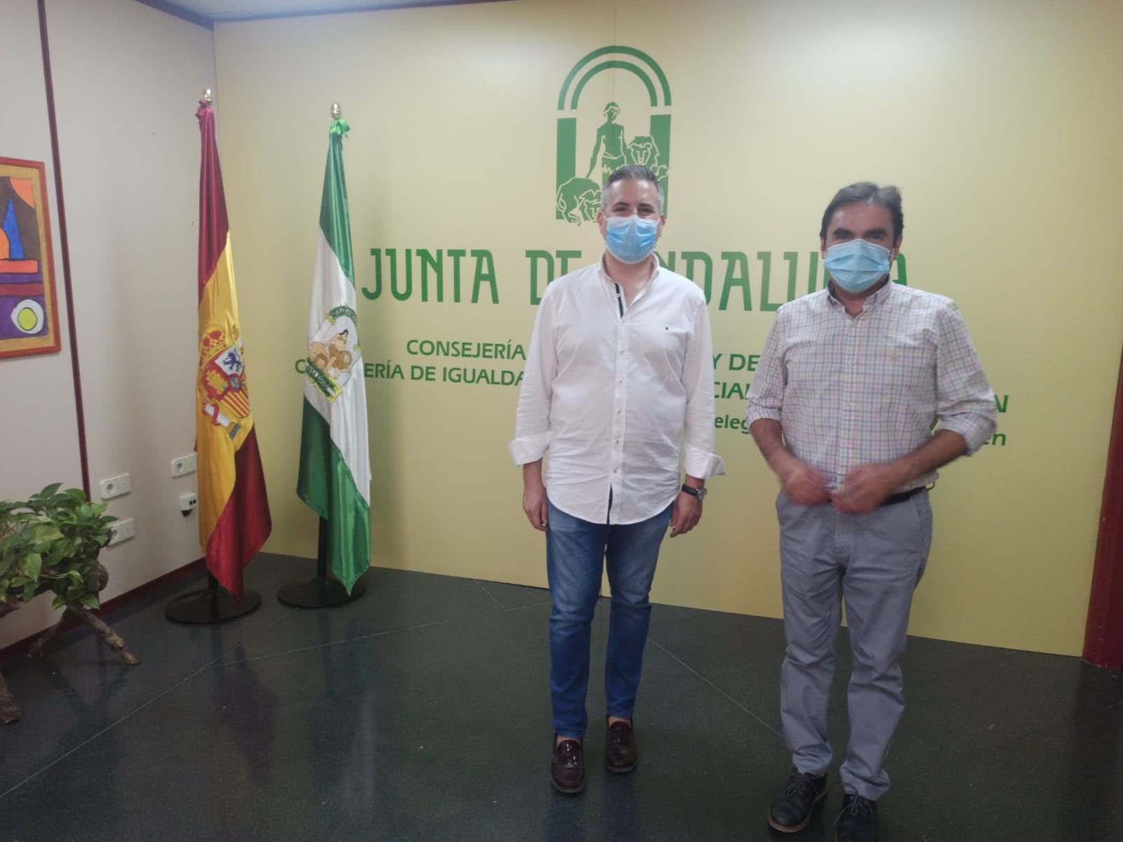 La Consejería de Educación y el Ayuntamiento de Porcuna trabajan para una «vuelta al cole» segura