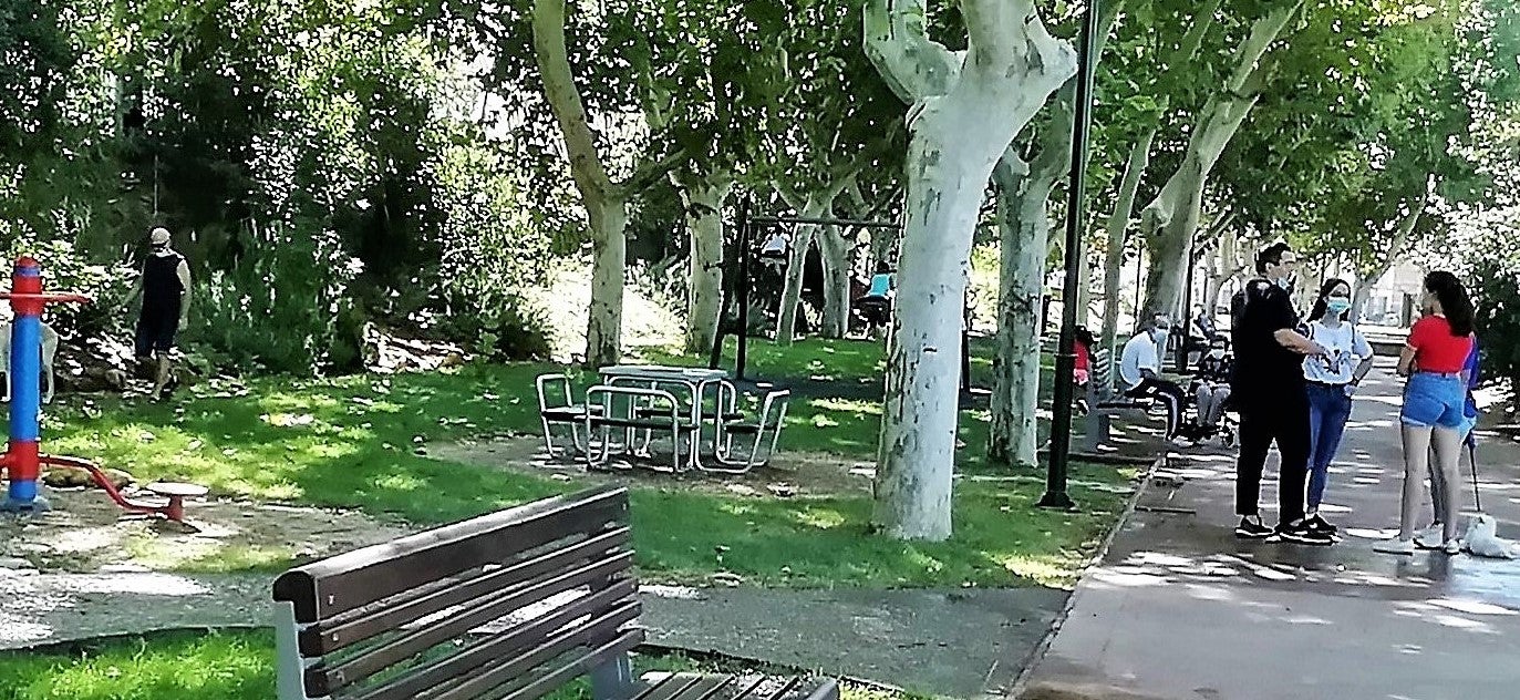 Los vecinos piden el funcionamiento de las fuentes del Parque de Las Vistillas