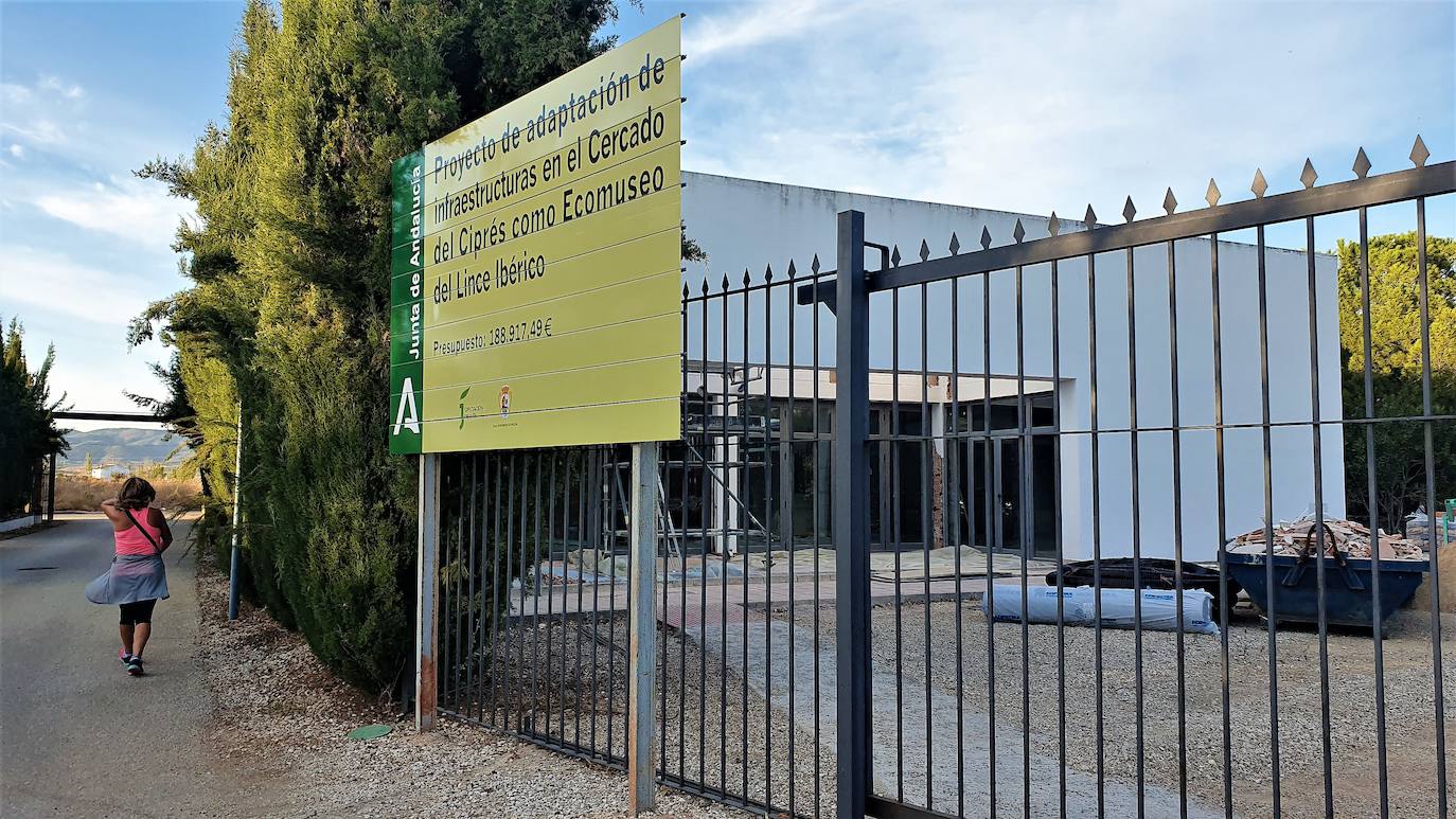 Comienzan las obras del ahora denominado Ecomuseo del Lince Ibérico en el Ciprés