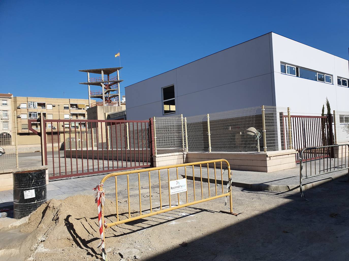 La reforma de la segunda planta del edificio de la nueva jefatura de la Policía Local se halla en licitación