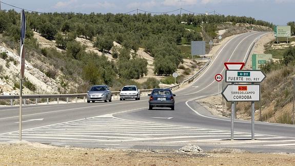 La Consejería de Fomento licita las obras de mejora de la A-311 por 225.000 euros