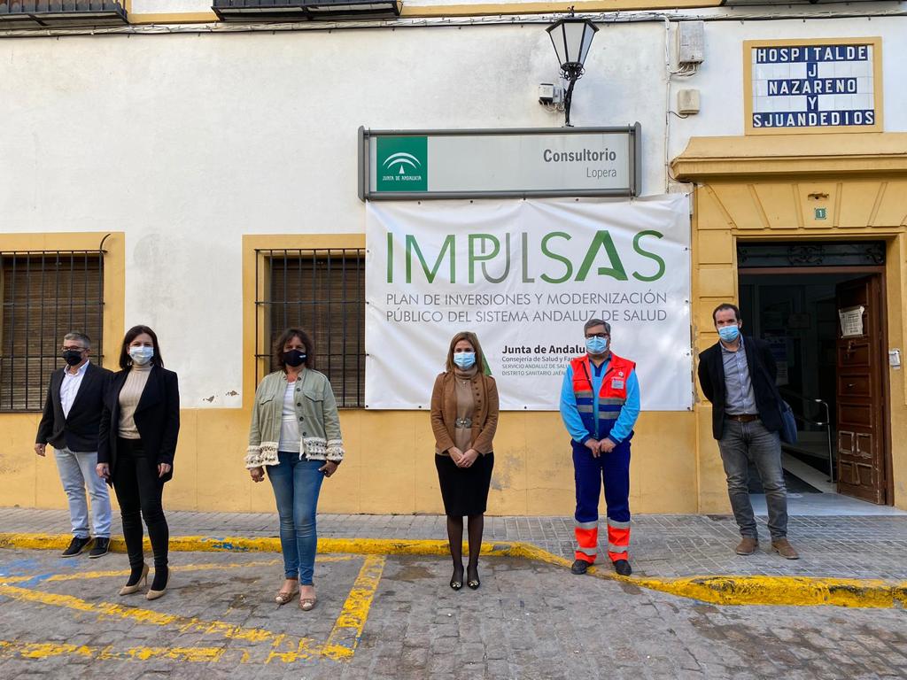Salud y Familias invierte 345.000 euros en la reforma y ampliación del centro de salud de Lopera