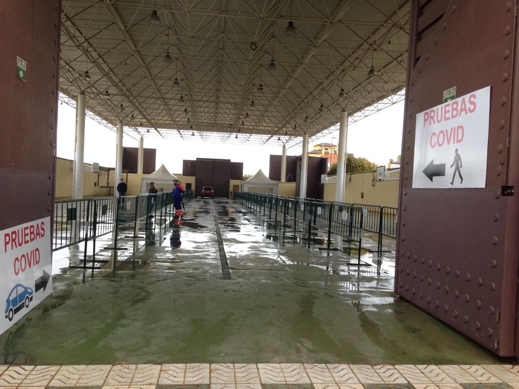 El Ayuntamiento de Andújar habilita el Pabellón Ferial como nueva ubicación para la toma de muestras PCR
