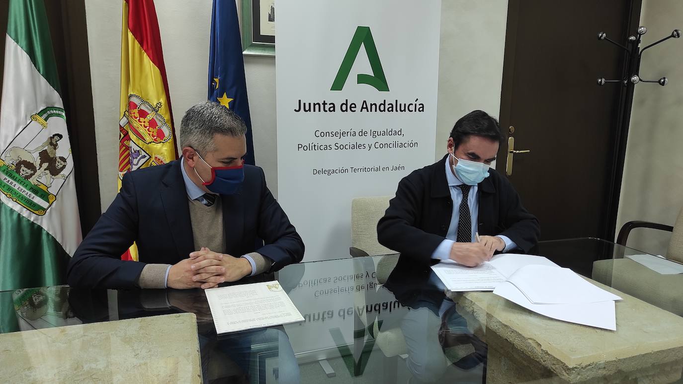 La Consejería de Igualdad concierta 7 plazas en el Centro Ocupacional de Porcuna