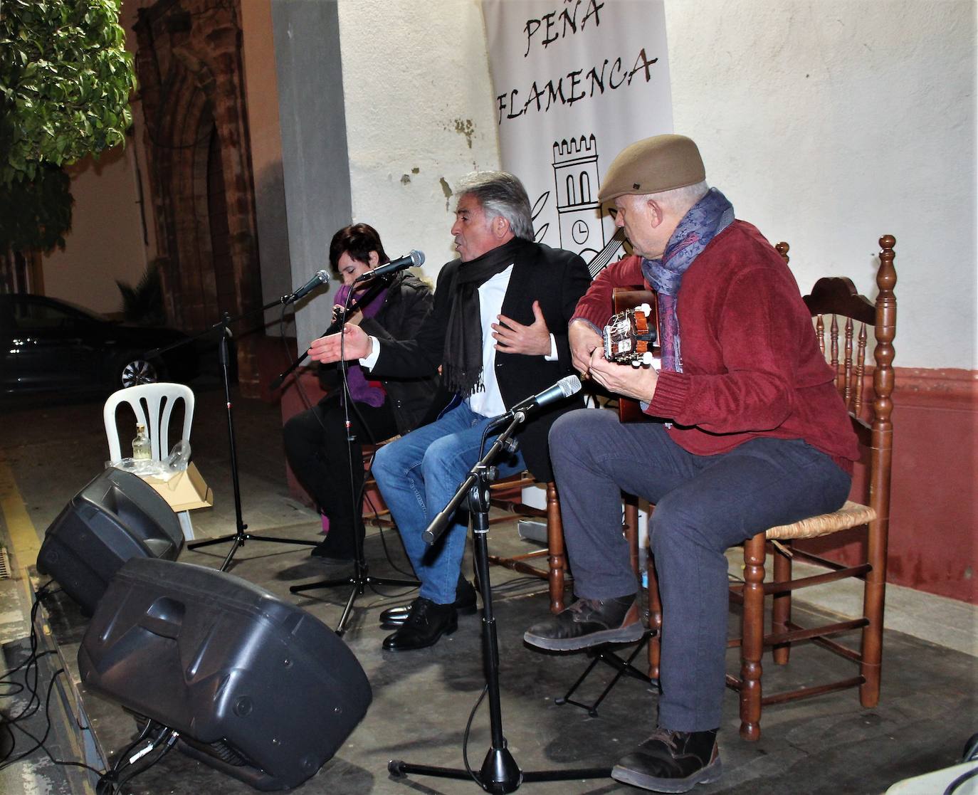 Villancicos flamencos en el altozano Santiago