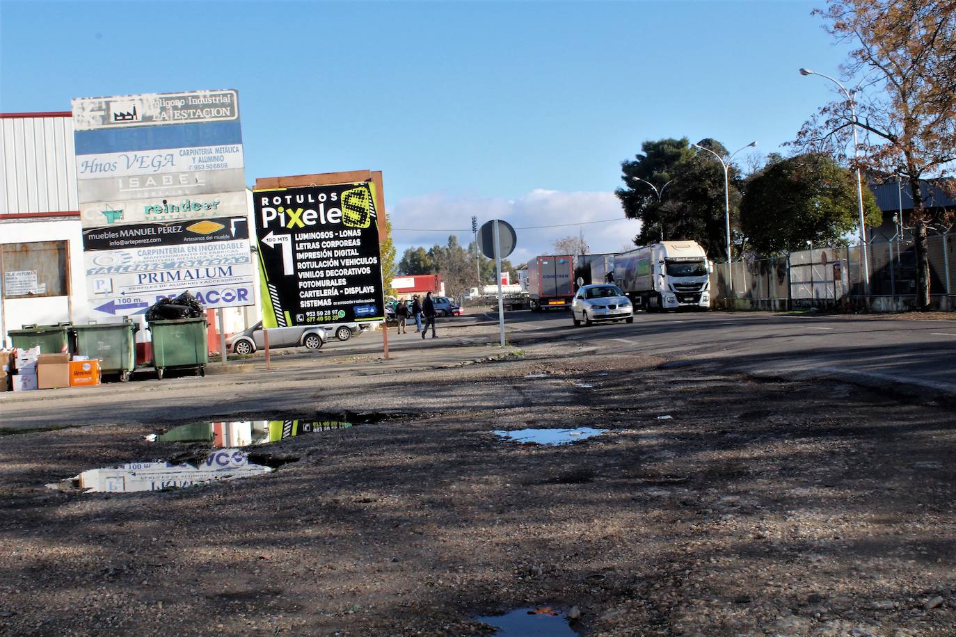 Empresarios del Polígono La Estación denuncian abandono y marginación