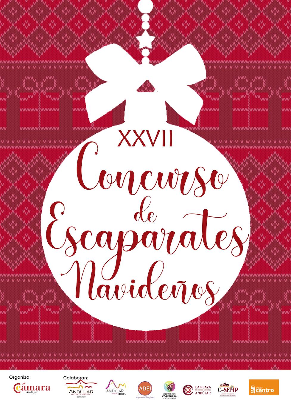 20 comercios optan a los premios del XXVII Concurso de Escaparates Navideños promovido por la Cámara de Comercio de Andújar