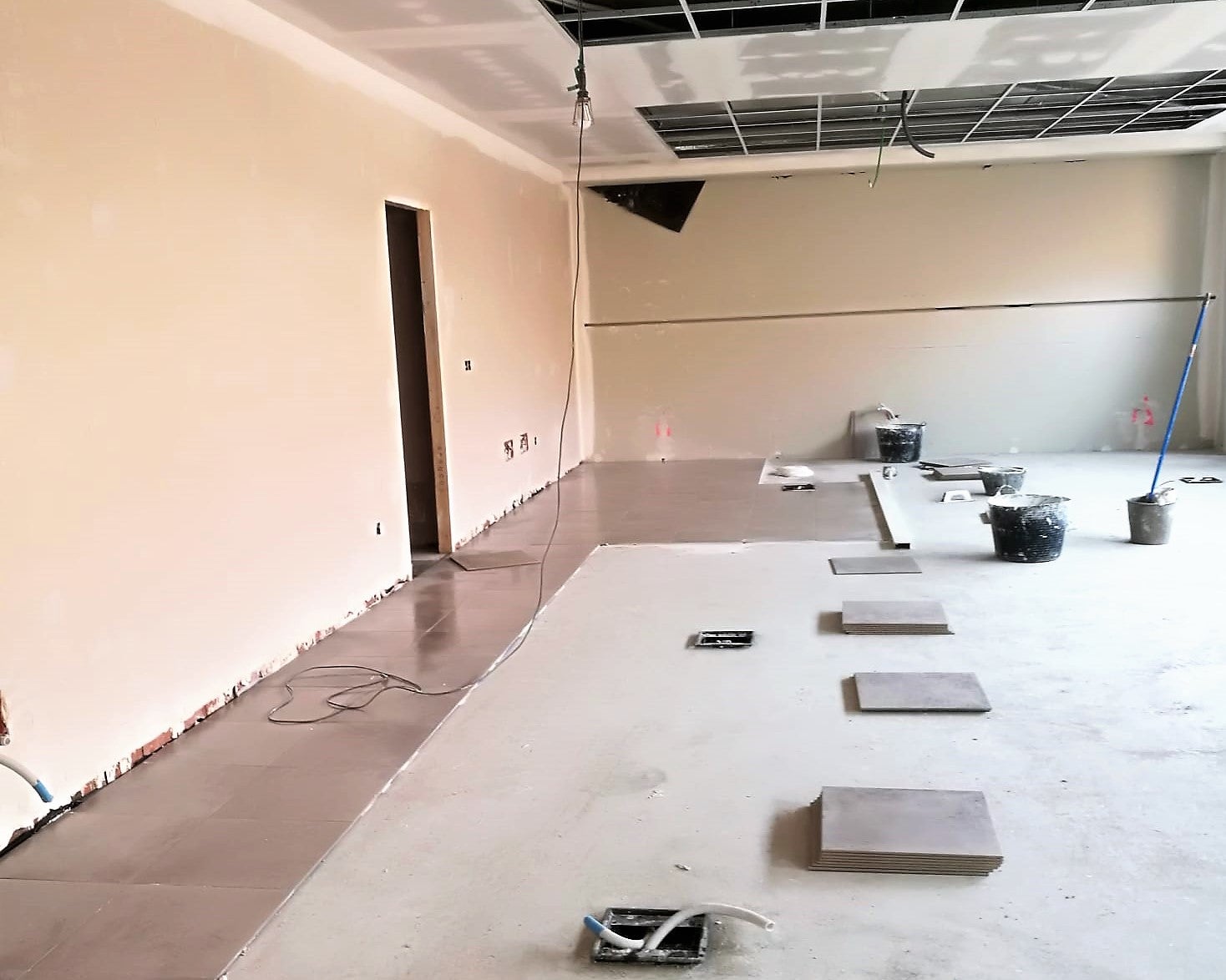 Nuevos avances en la adecuación del edificio que albergará la jefatura de Policía Local de Andújar