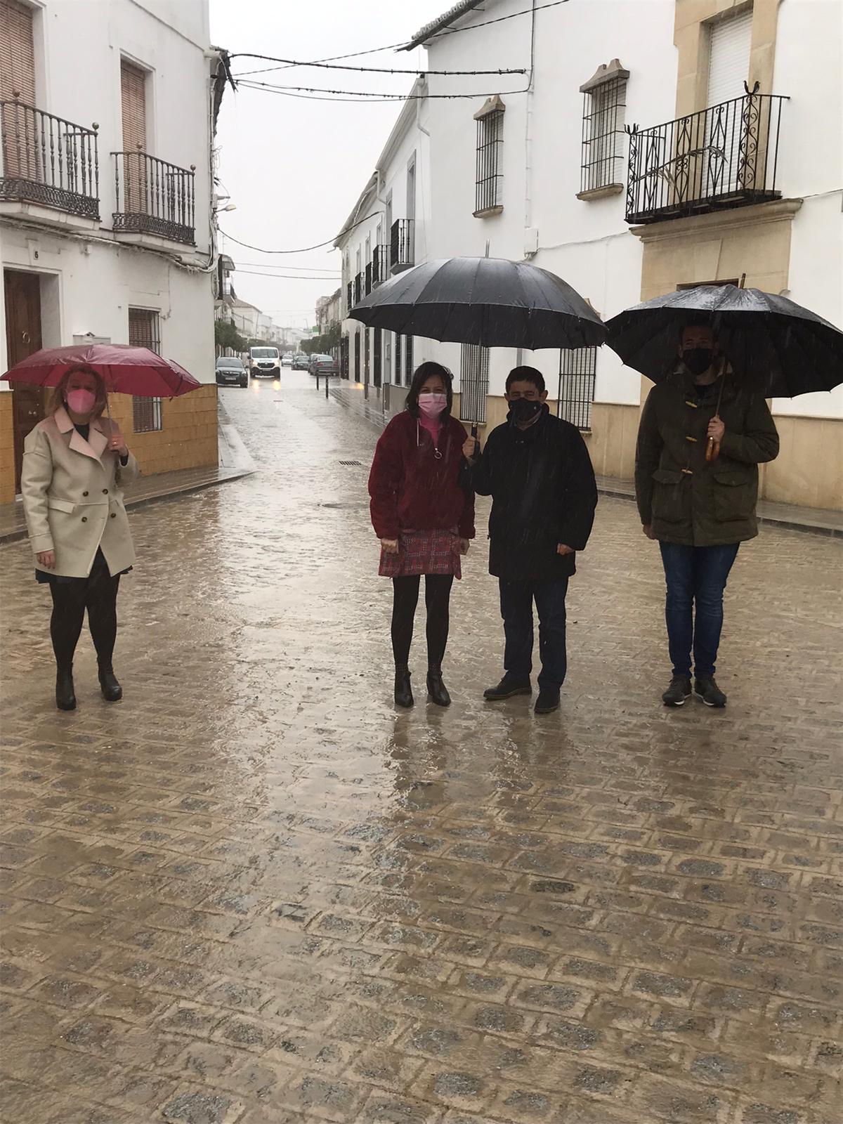 Lopera acondiciona varias de sus calles a través del PFEA que cuenta con financiación de la Diputación