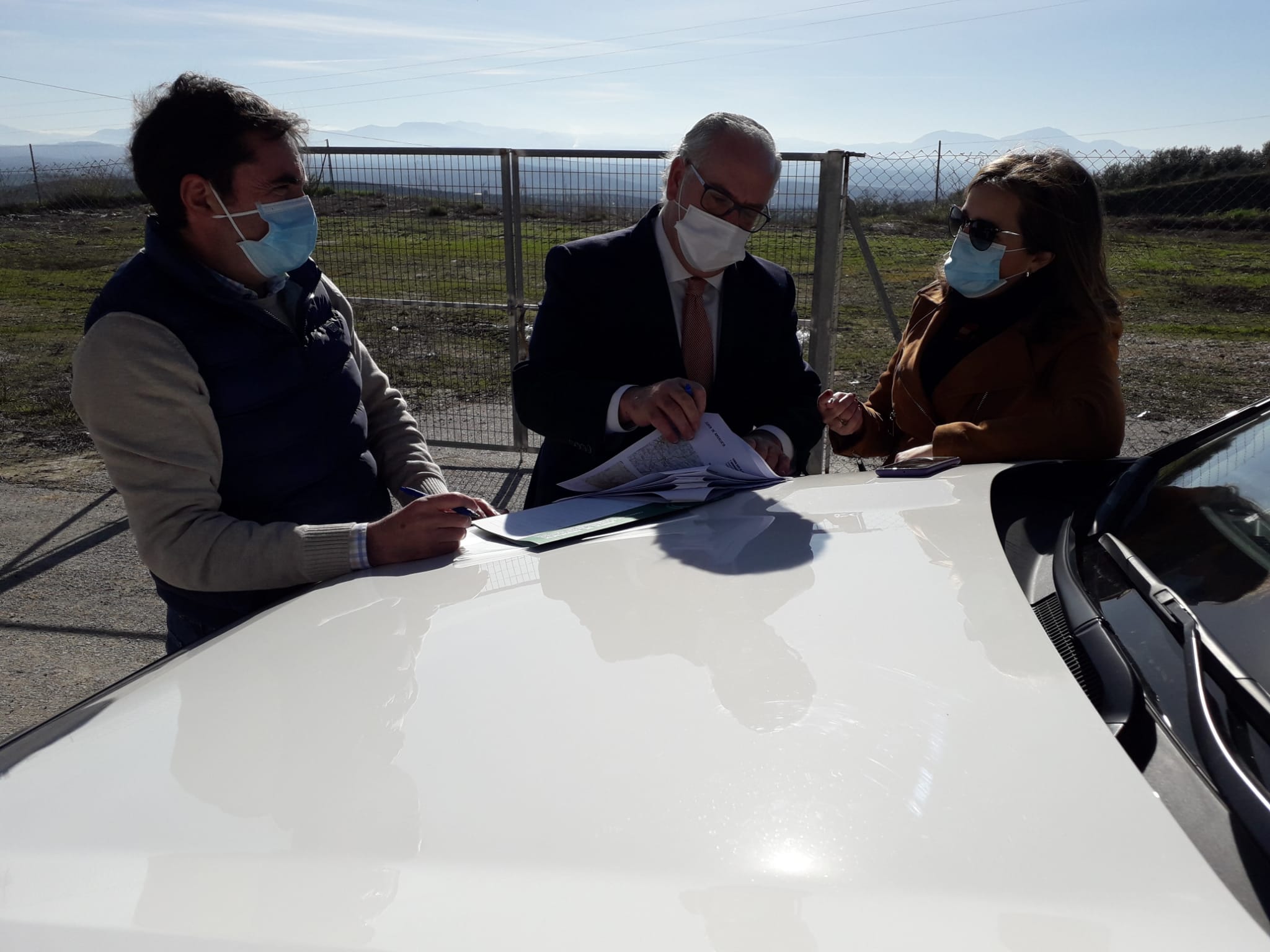 Fomento cede a Porcuna un tramo de la antigua travesía para facilitar la recuperación del Anfiteatro de Obulco