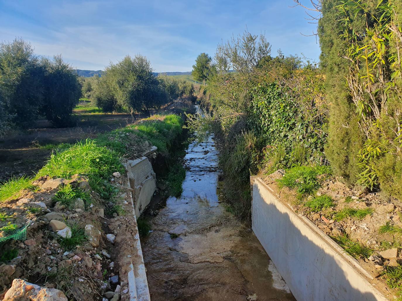 Las últimas lluvias eleva en 10 hectómetros más el agua embalsada en el Rumblar