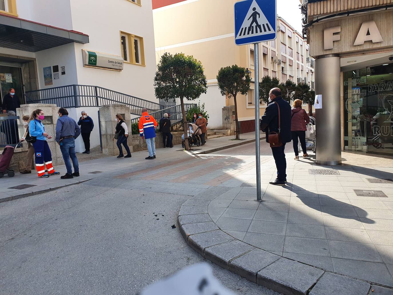 La tasa de incidencia de la covid 19 baja hasta el 54, 7 en Andújar