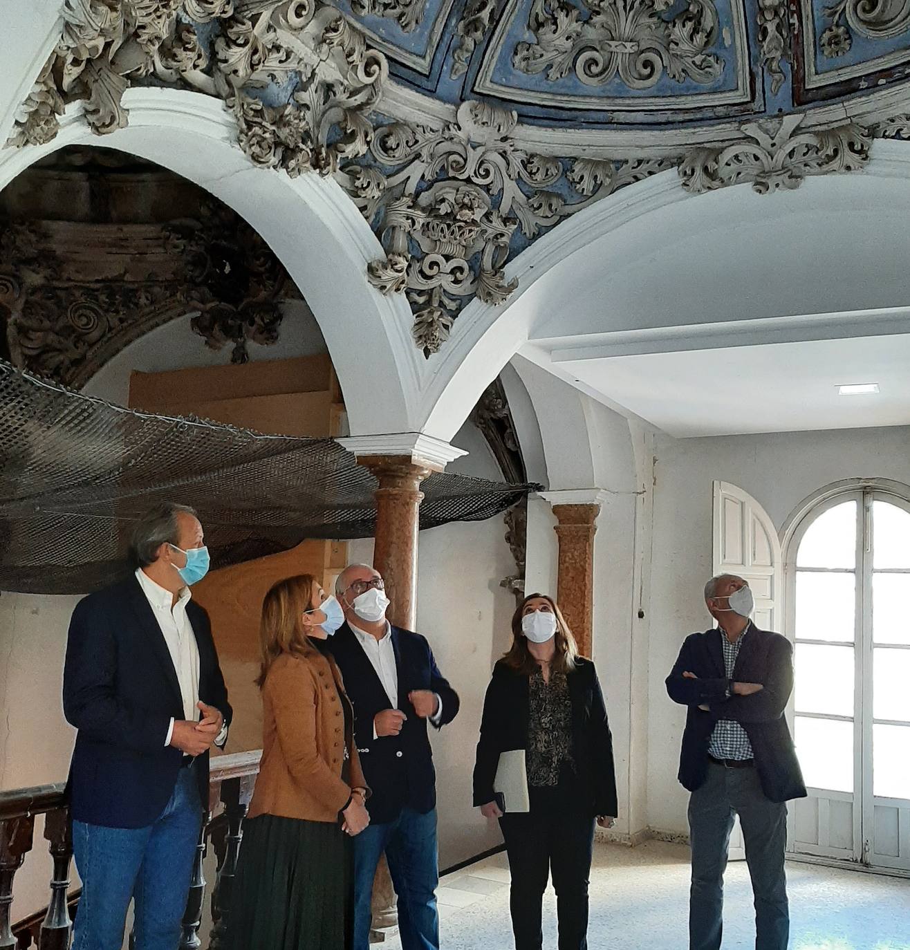 Autorizada la intervención en las cúpulas barrocas del Hospital Municipal de Andújar
