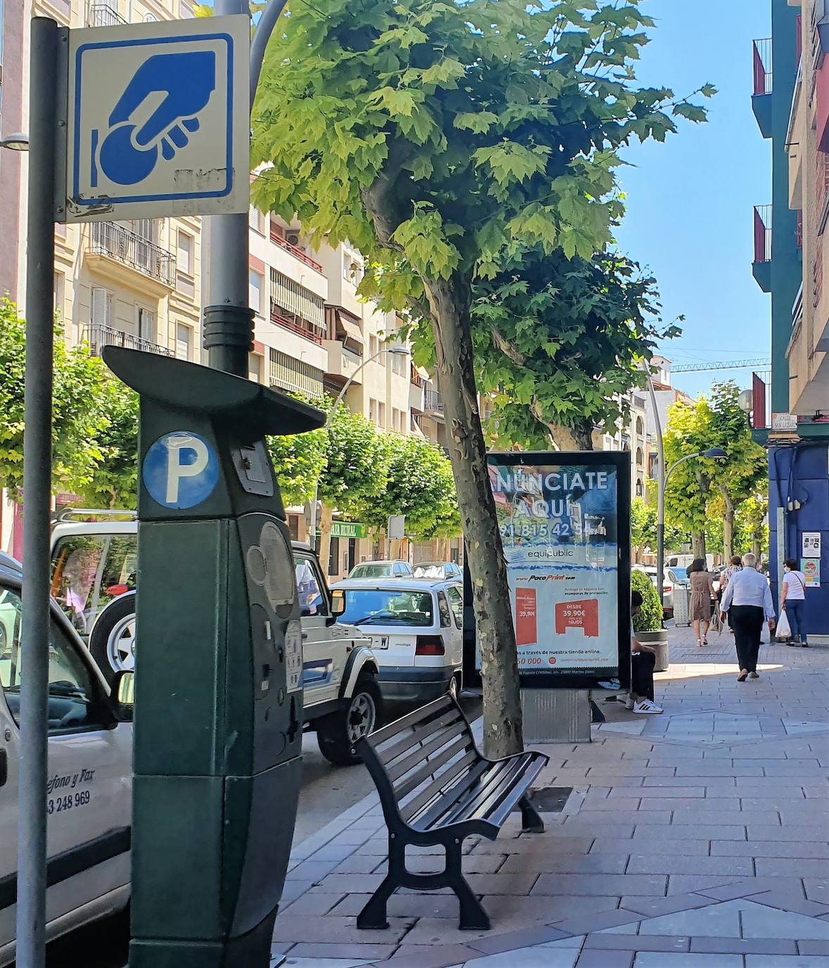 El nuevo contrato de la zona azul contempla su modernización