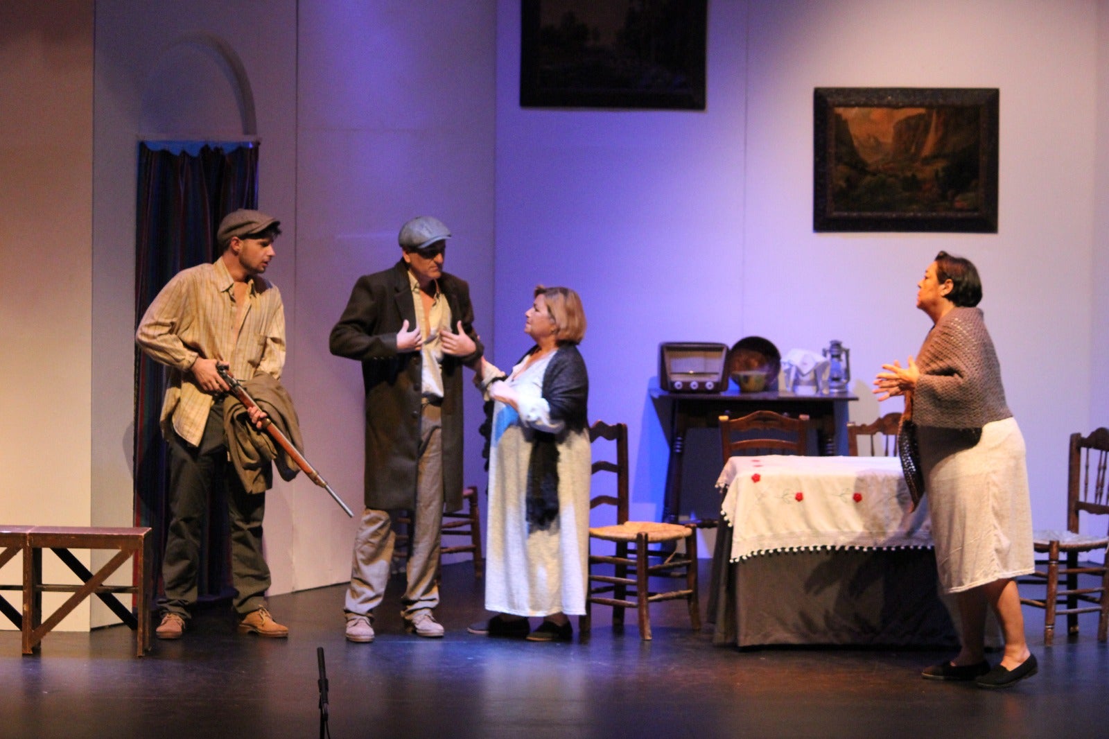 Madrid recibe el estreno de la obra «El Abrigo Verde Militar», a cargo del grupo de Andújar Esphera Teatro