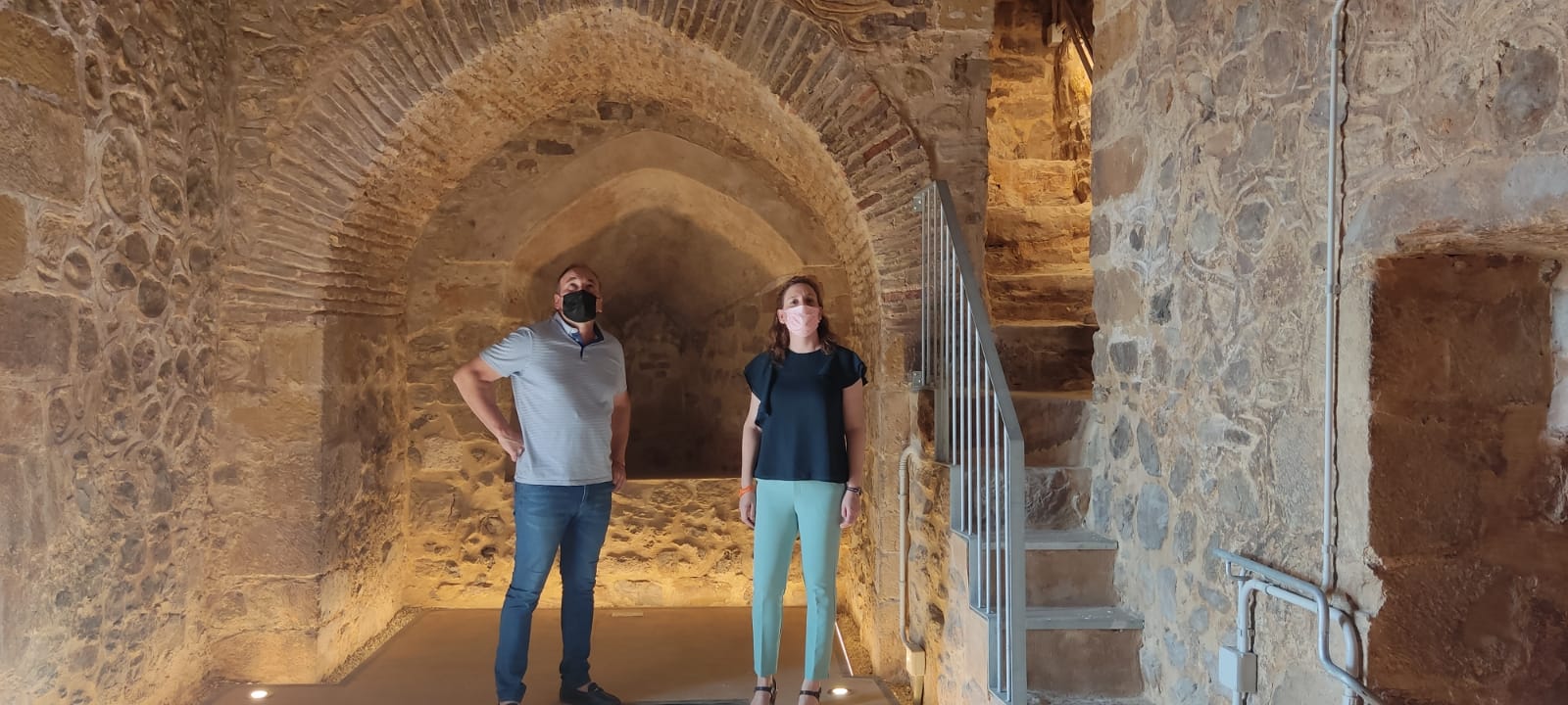 La Consejería de Turismo invierte 60.000 euros en la recuperacióny acondicionamiento del torreón medieval de Higuera de Calatrava