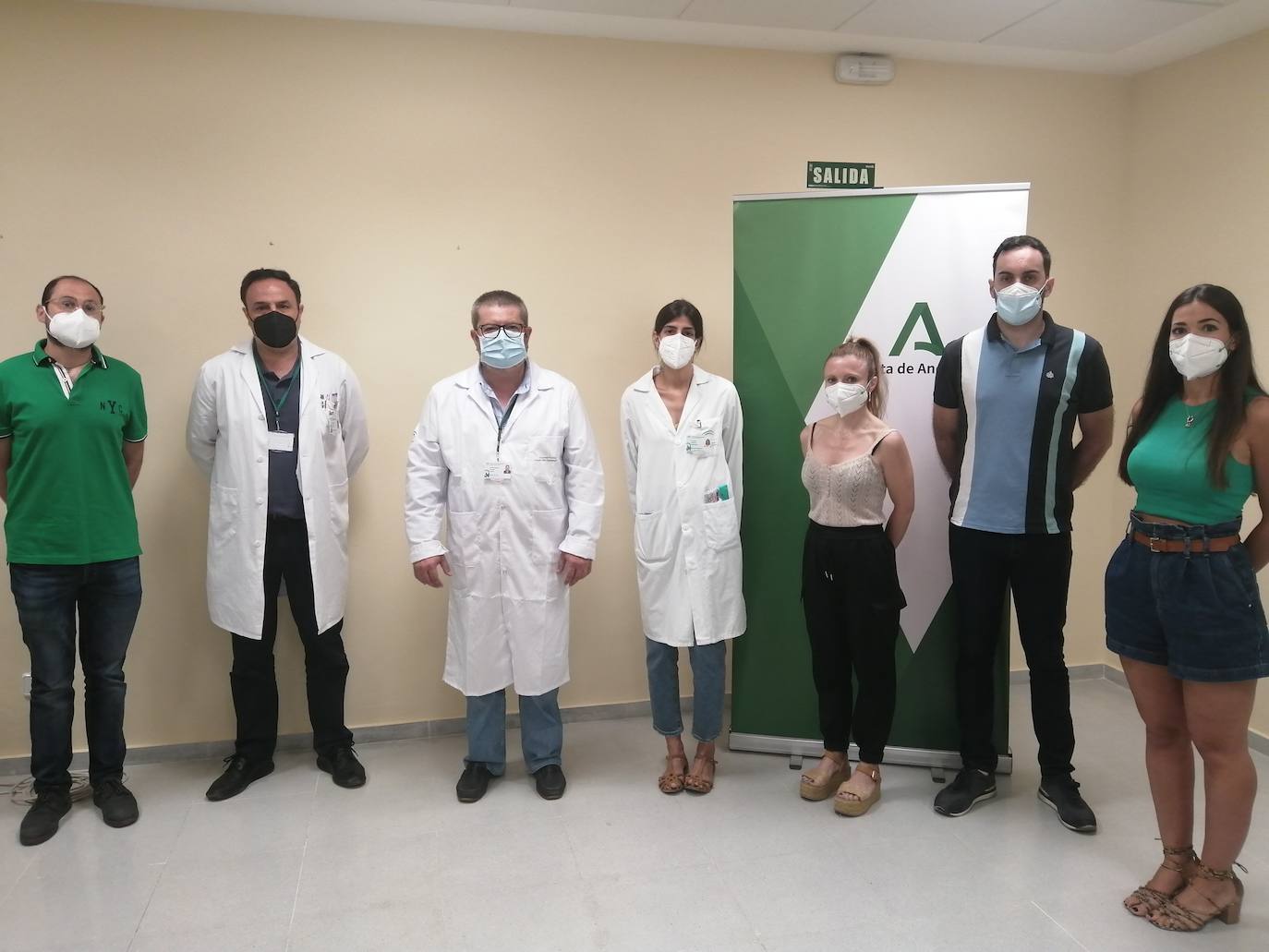 El Hospital Alto Guadalquivir da la bienvenida a cuatro nuevos especialistas internos residentes