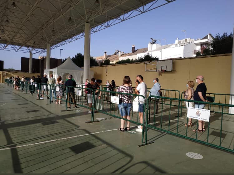 La Junta vacuna sin cita el viernes con Moderna en el recinto ferial de Andújar