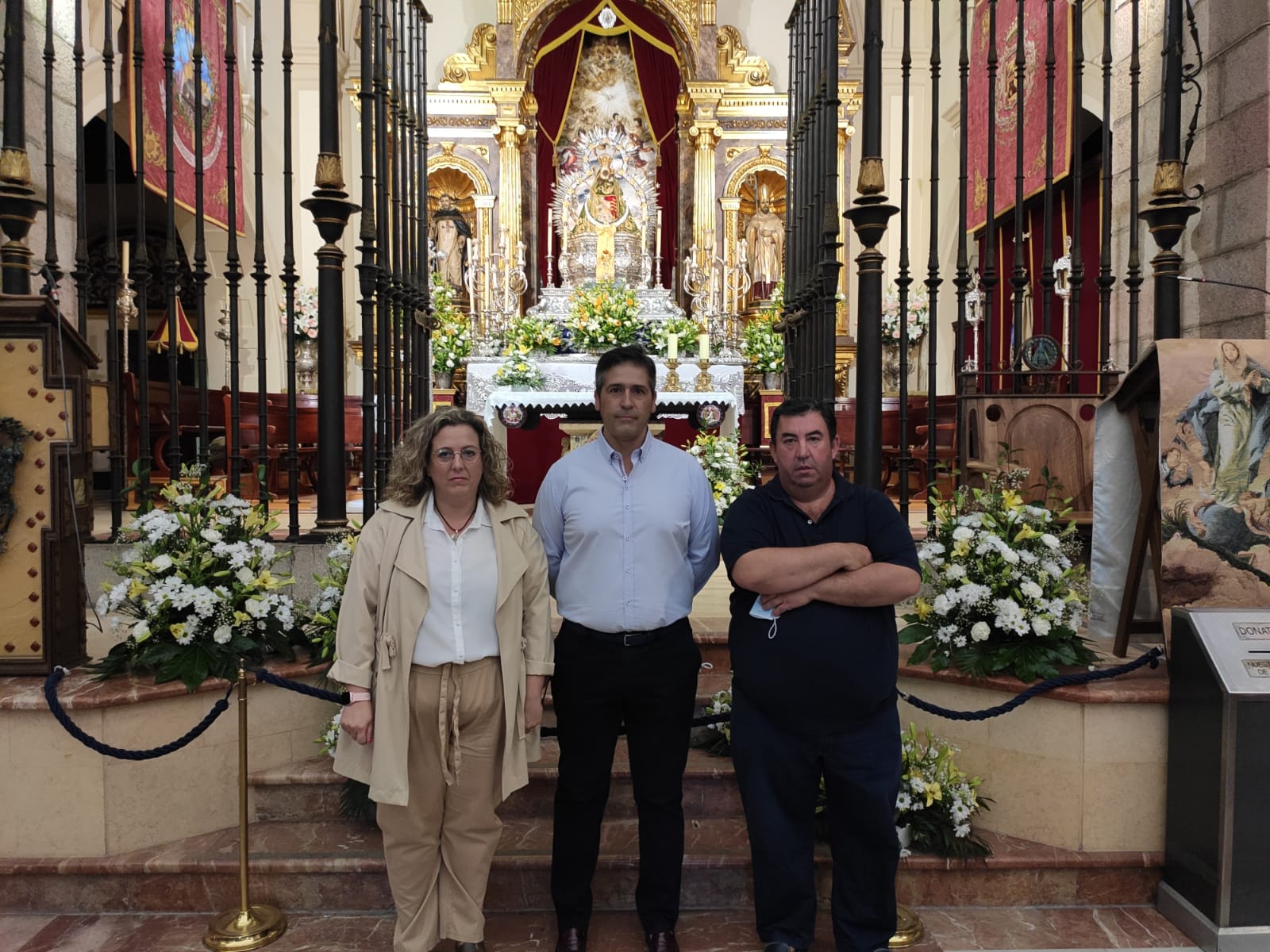 Ángel Soto, Guillermo Cervera y Silvia Herrero completan una terna a los comicios en la Cofradía Matriz