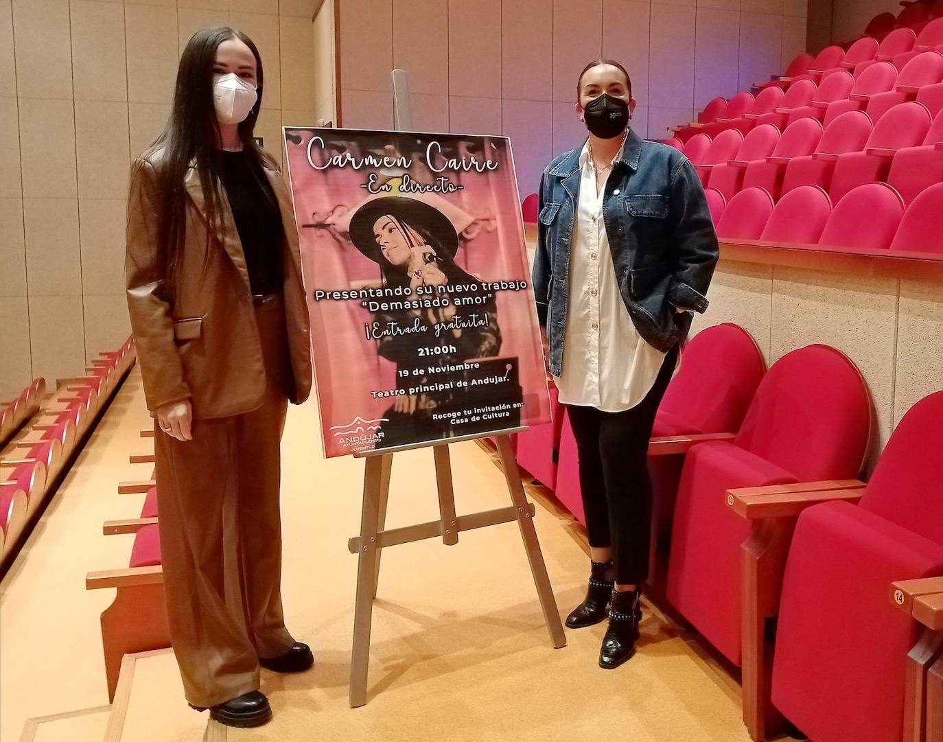 La cantautora andujareña Carmen Caire presentará su nuevo trabajo en un concierto promovido por la Concejalía de Juventud