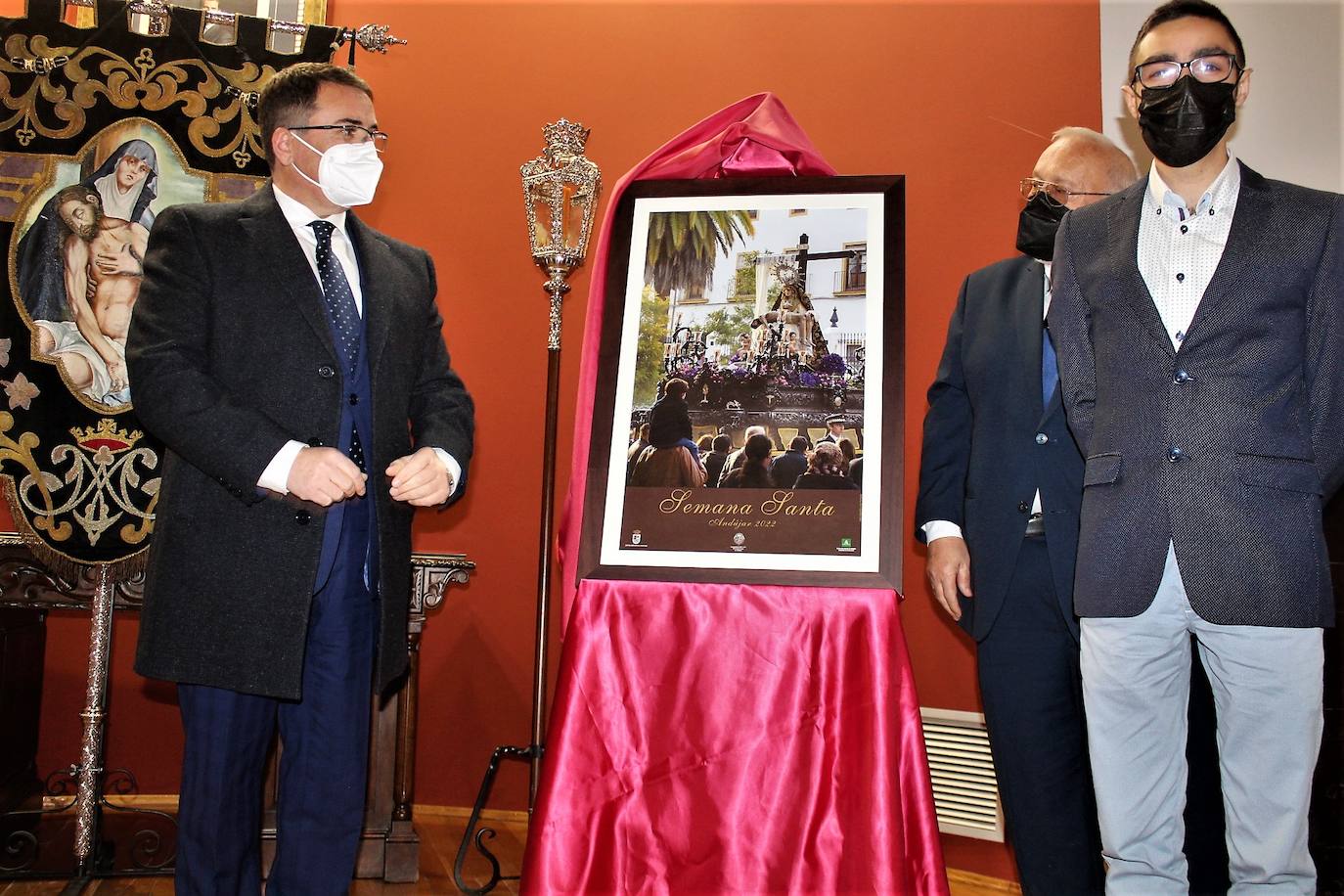 La talla de Virgen de las Angustias protagoniza el cartel de la Semana Santa de 2022