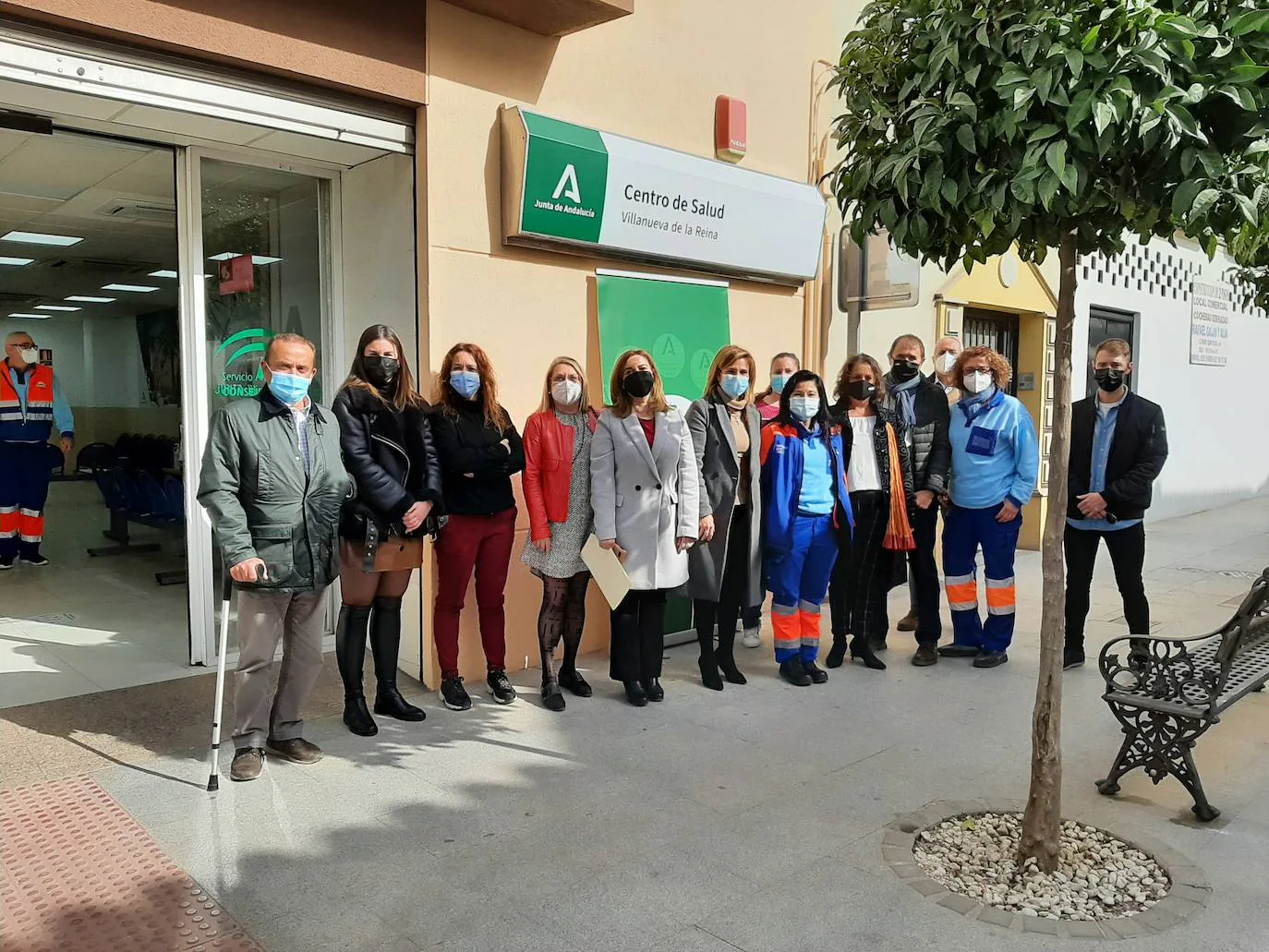Salud y Familias invierte de 51.304 euros en el Centro de Salud de Villanueva de la Reina
