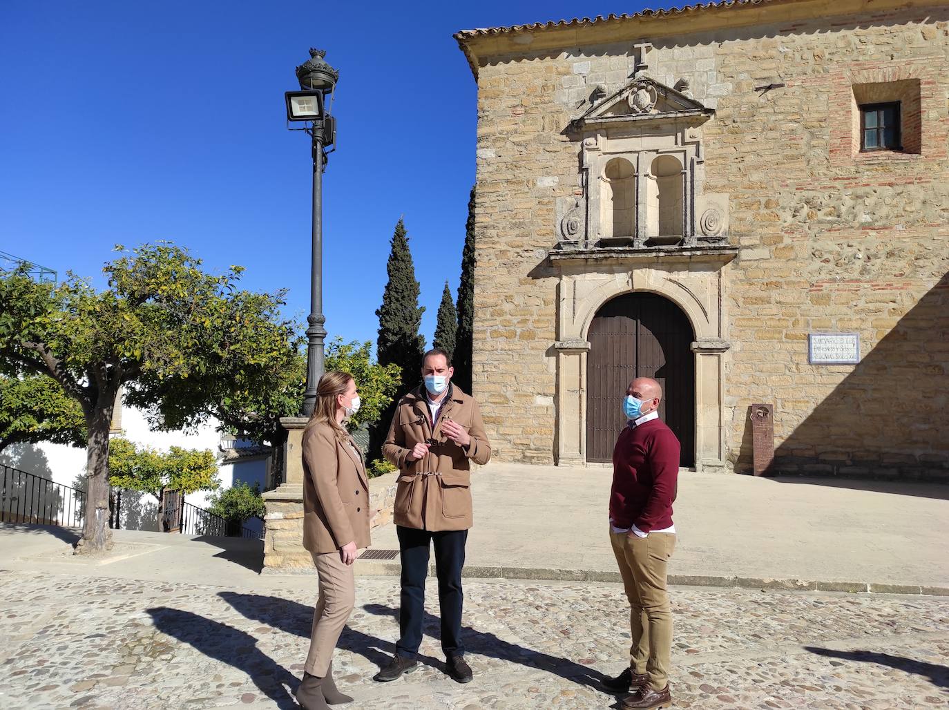 Turismo invierte 60.000 euros en ampliar el Espacio de Interpretación de las Murallas del Alcázar de Arjona