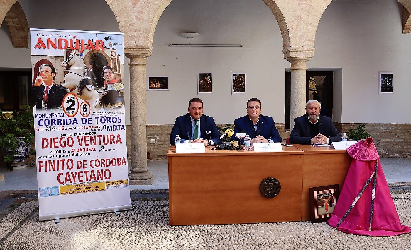 Andújar abre la temporada taurina el día 2 de abril con una corrida mixta atractiva