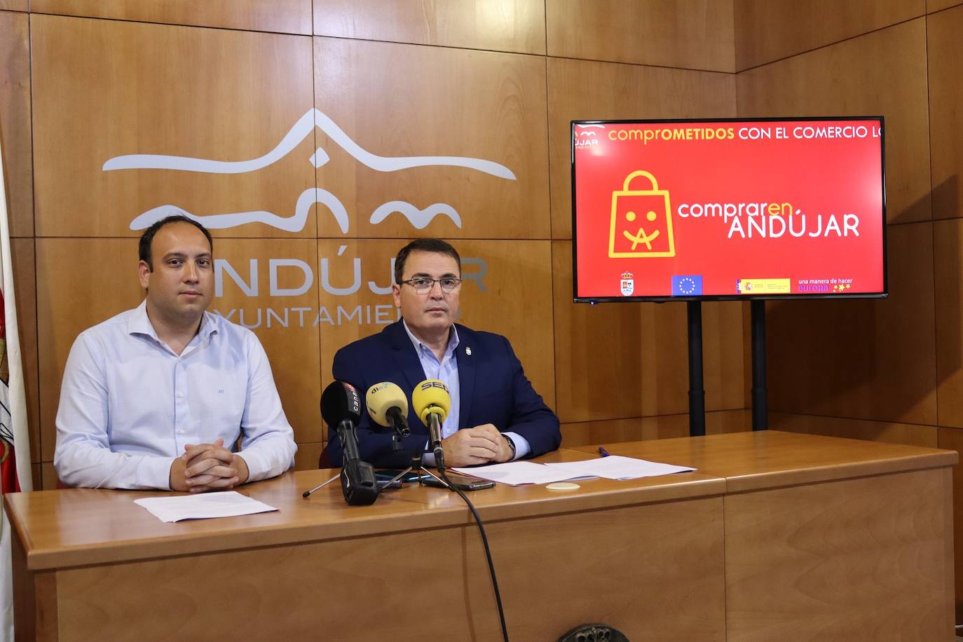 El Ayuntamiento de Andújar presenta una herramienta para fomentar el comercio de proximidad en el marco de la EDUSI