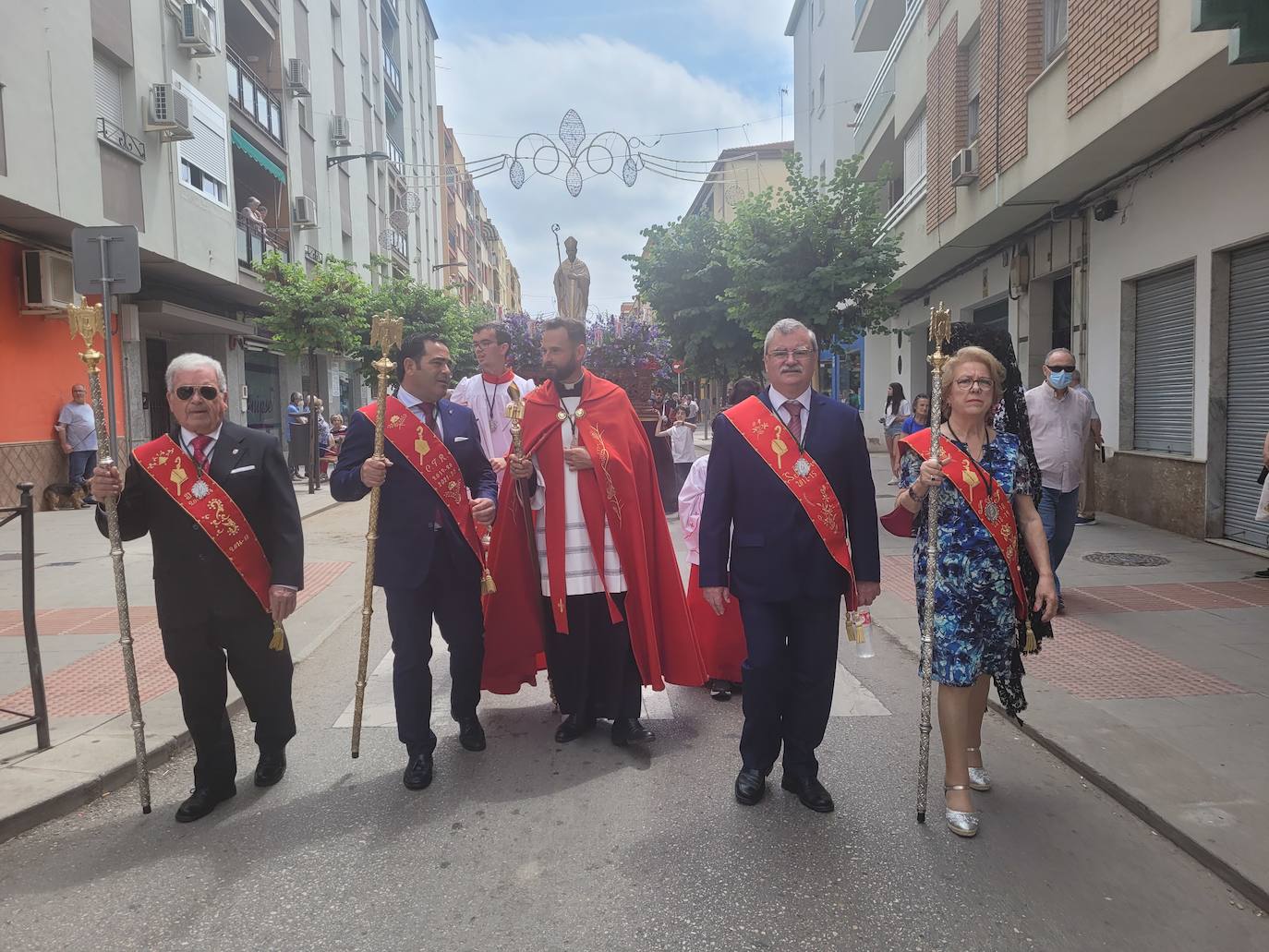 La procesión corona en la mañana de hoy domingo las fiestas y cultos en honor al patrón San Eufrasio
