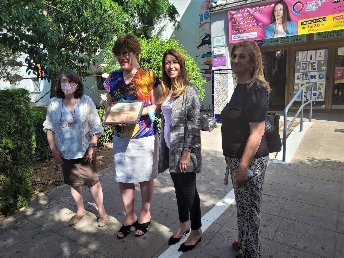 La Escuela Oficial de Idiomas de Andújar se acerca y abre a la ciudadanía
