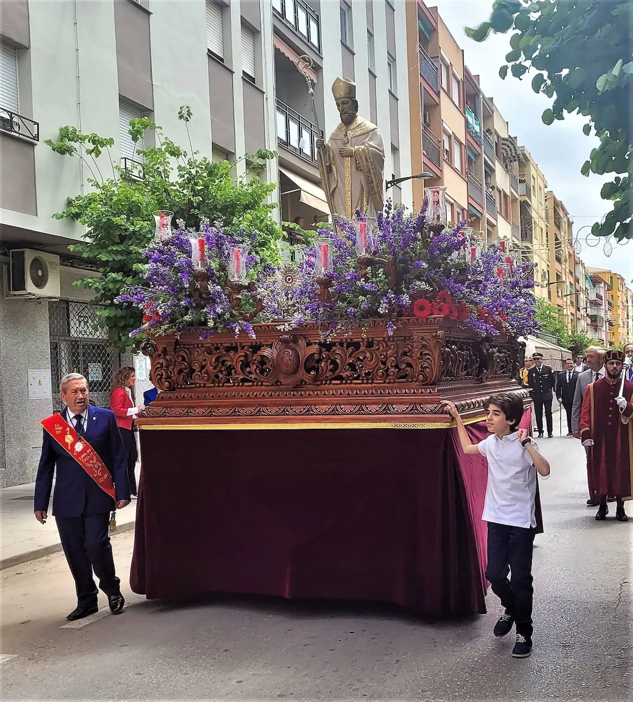 Procesión de San Eufrasio el pasado domingo día 15 de mayo. 