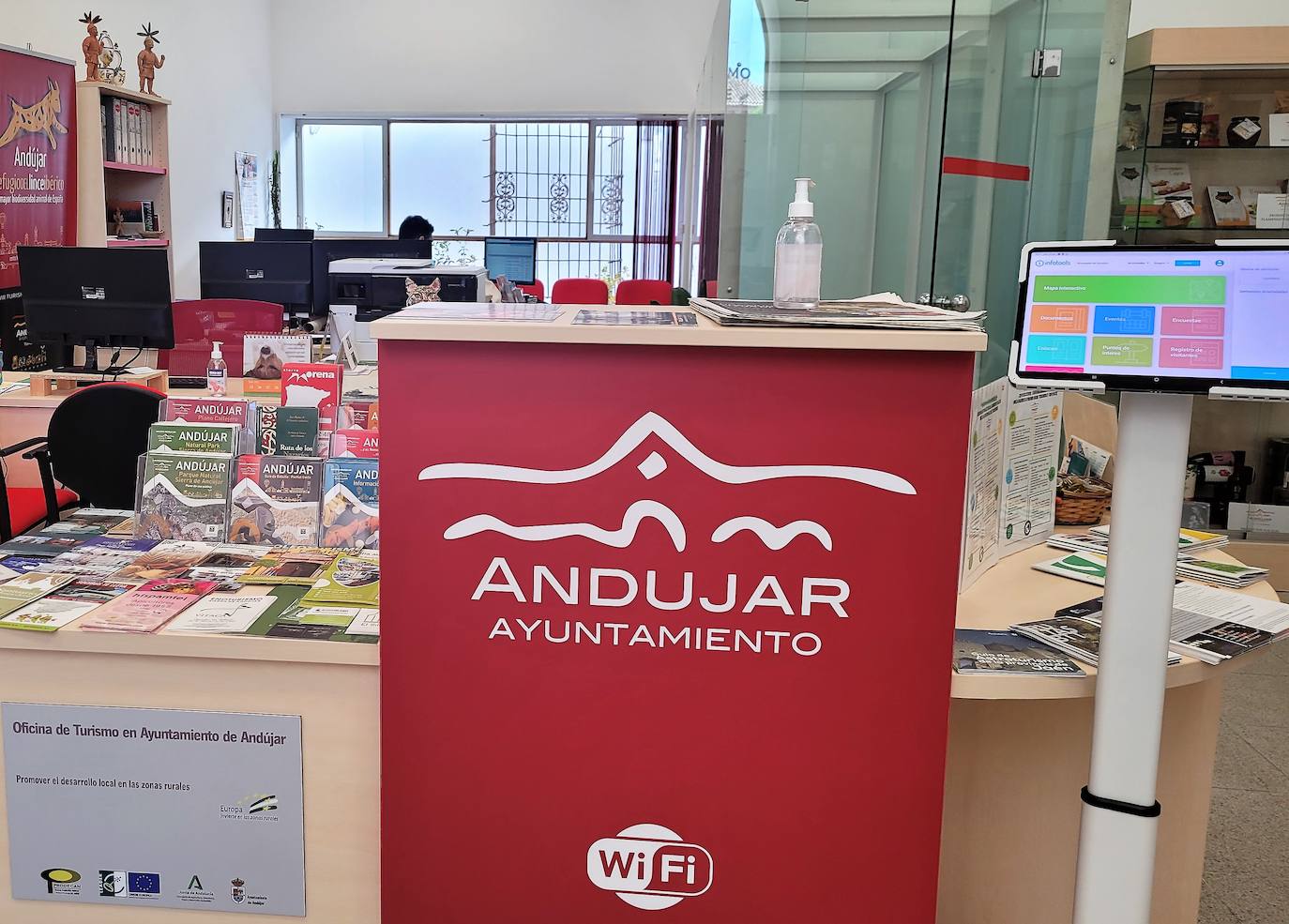 Las visitas a la Oficina de Turismo de Andújar suben un 76% en lo que va de año 2022
