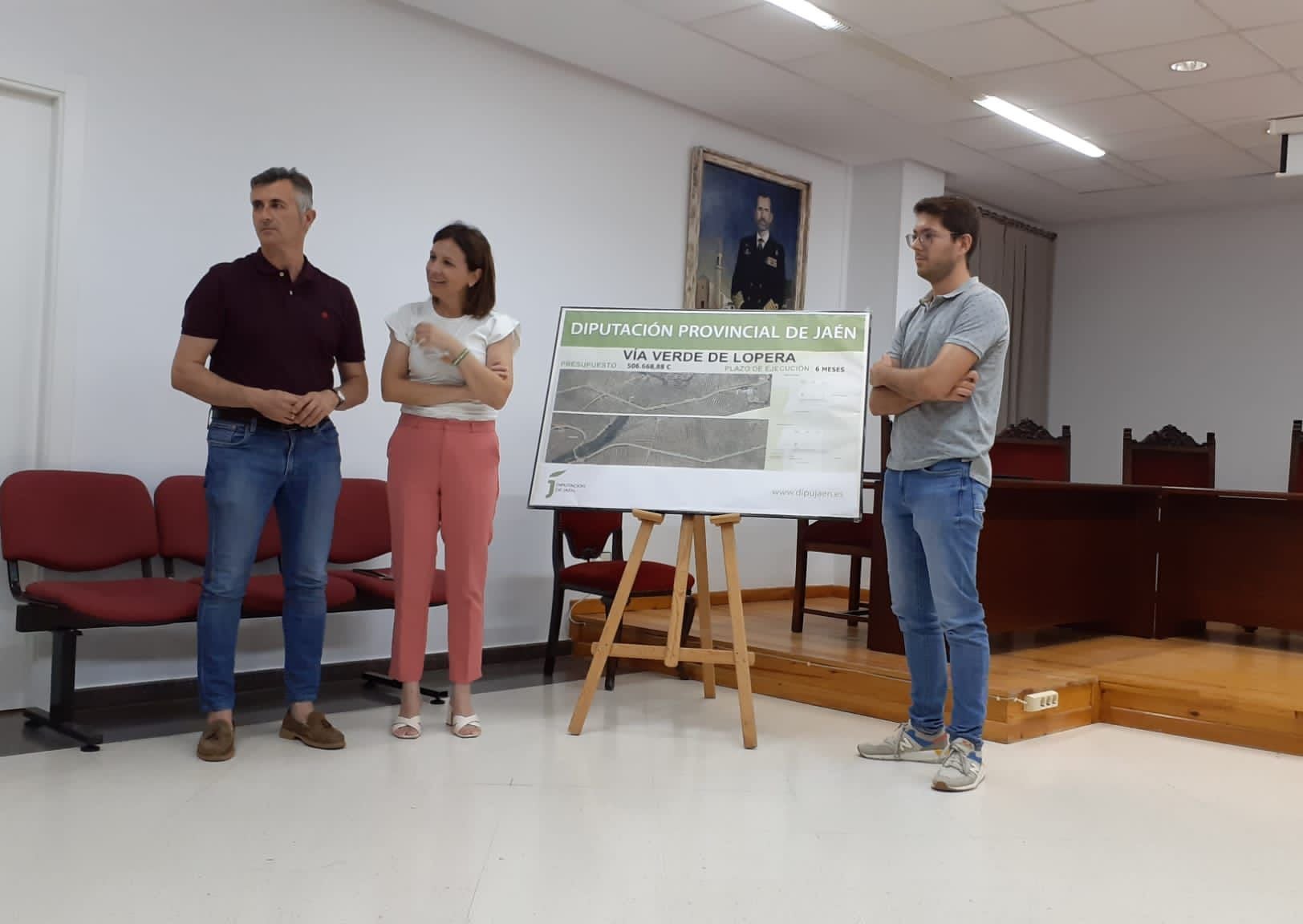 Lopera contará con una vía verde para facilitar el acceso al lugar de recreación de la batalla acaecida en esta localidad