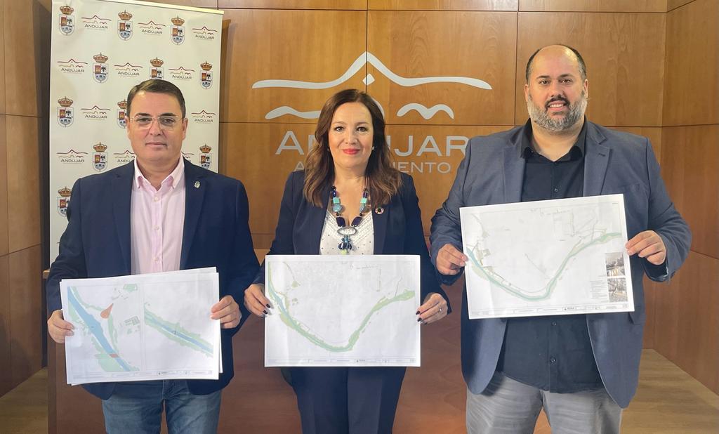 El parque fluvial en Andújar integrará el río en la ciudad con 2,6 millones de euros