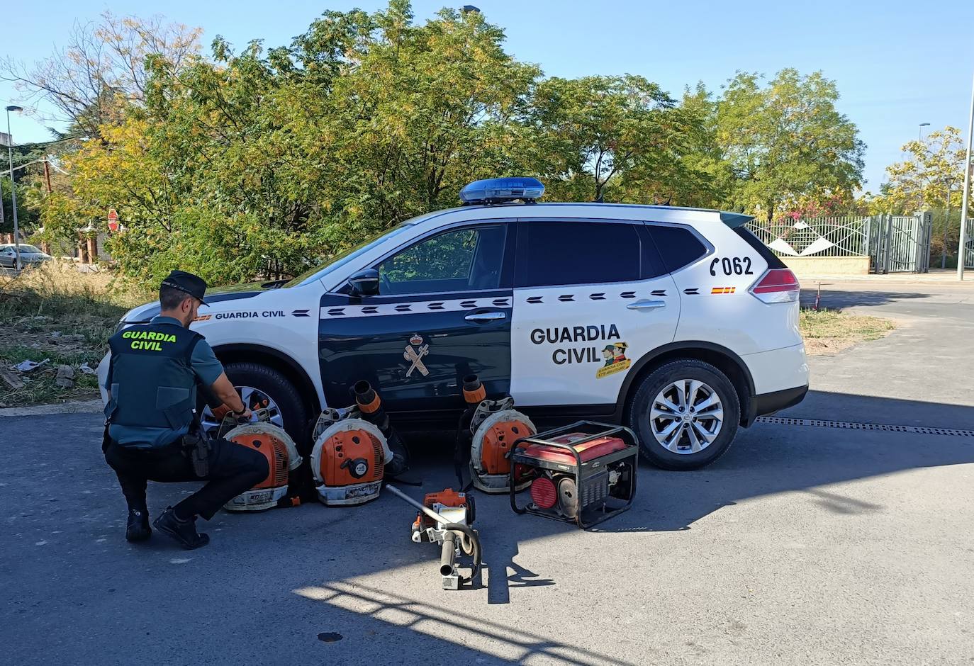 La Guardia Civil de Andújar detiene a una persona e investiga a otra por un presunto robo con fuerza