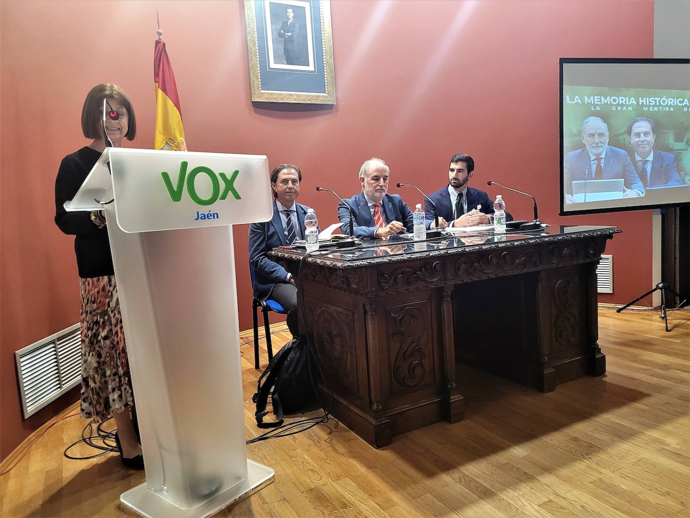 Vox defiende en Andújar la política que fomente la concordia y evite revanchismo
