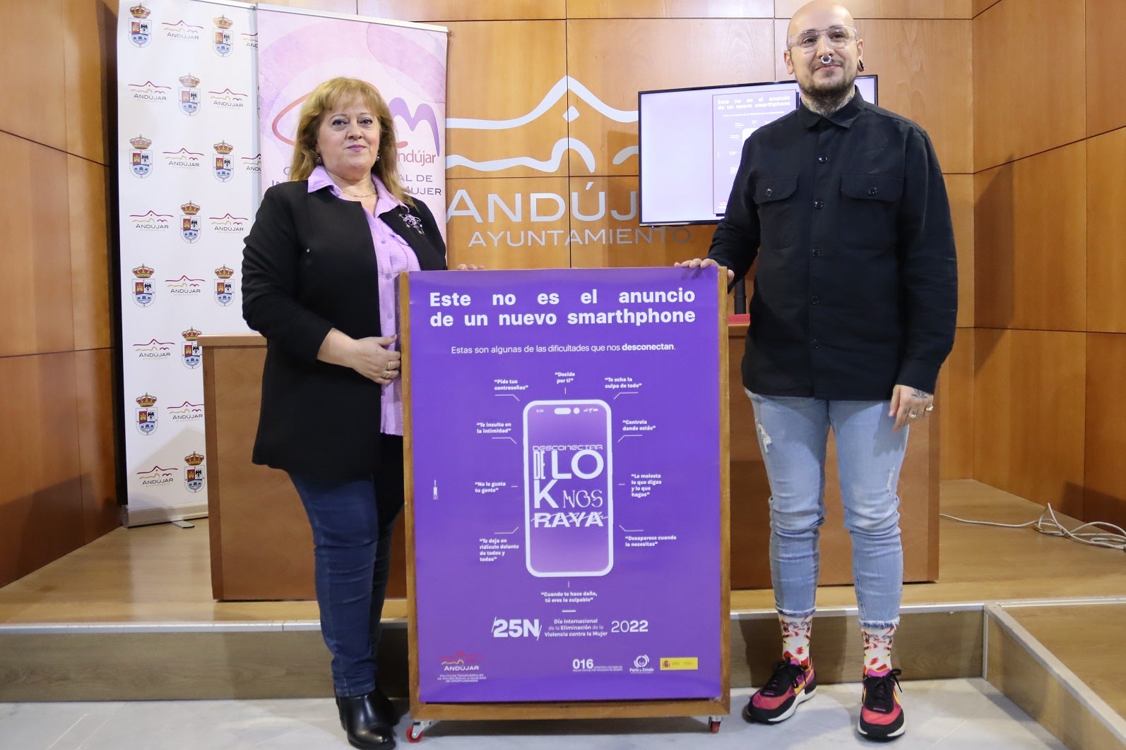 El 25-N se centrará en Andújar en el acoso por las nuevas tecnologías