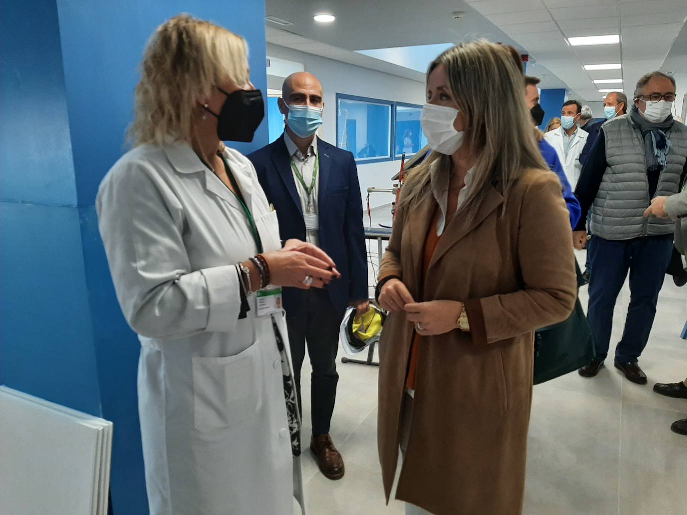 El Hospital Alto Guadalquivir continúa con la construcción de la nueva UCI que se encuentra a un 85% de ejecución