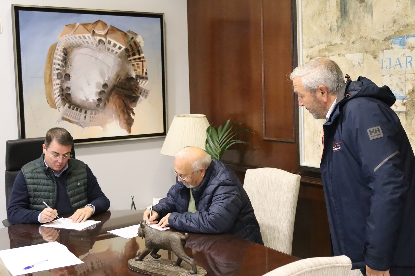 El Ayuntamiento de Andújar intensifica su colaboración con la Agrupación de Cofradías