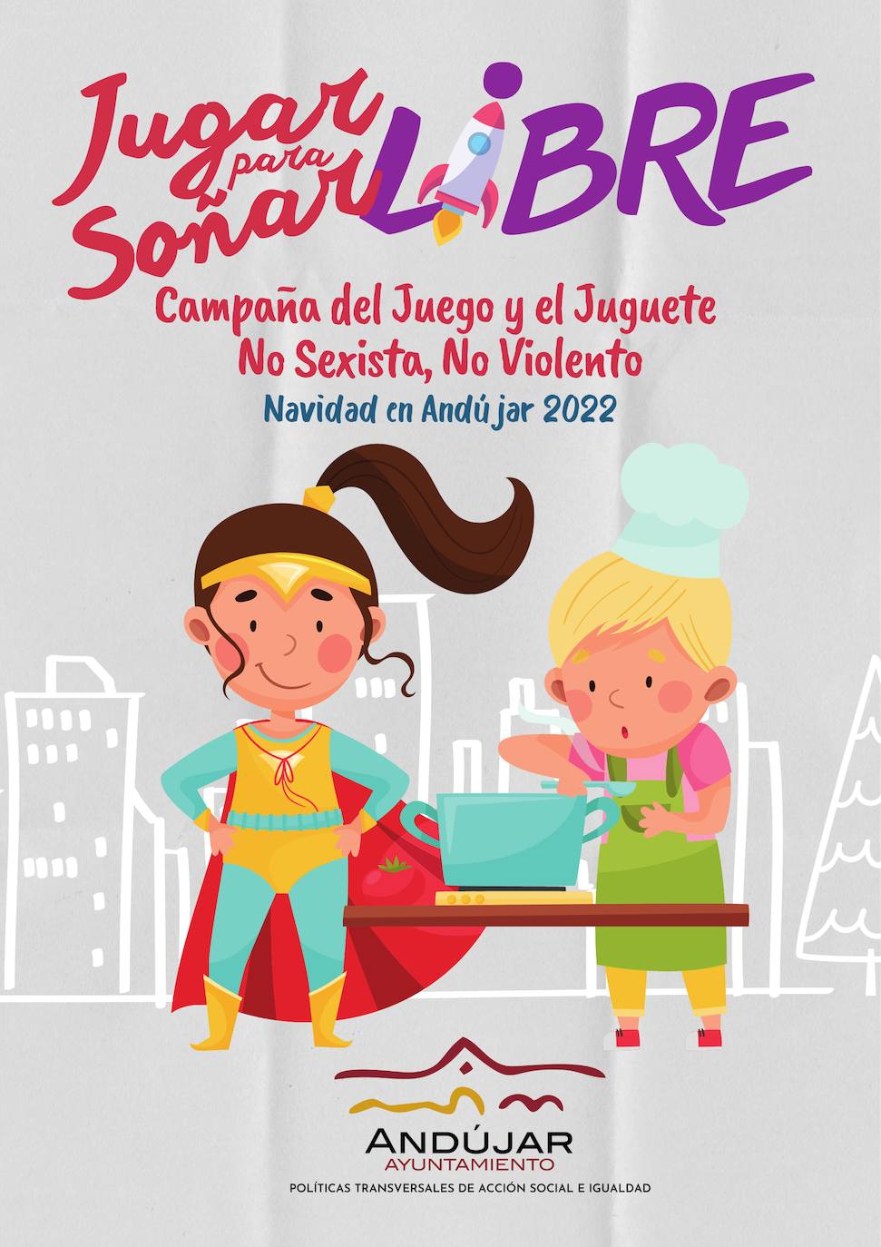 El Ayuntamiento de Andújar lanza su campaña de Navidad contra los juguetes sexistas y violentos